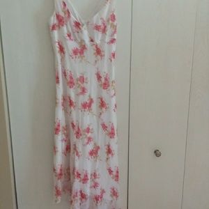 Flowered summer dress